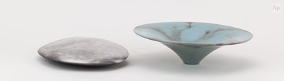 Lot 32 - ANTONIA SALMON (born 1959); a smoke fired and...