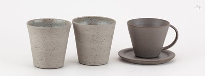 Lot 316 - JONO SMART; a stoneware espresso cup and...