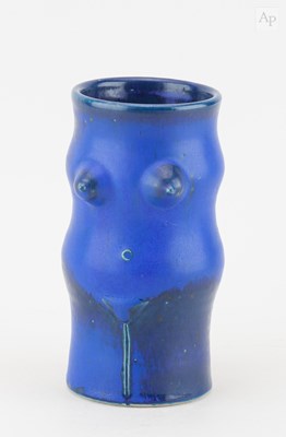 Lot 131 - DAN ARBEID (1928-2010); a stoneware vase...