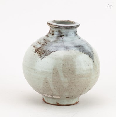 Lot 48 - Leach Pottery; a globular stoneware jar...
