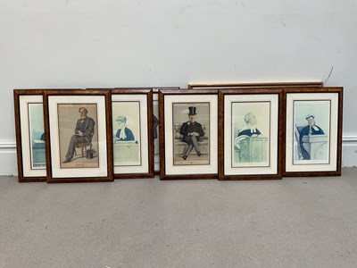 Lot 1132 - VANITY FAIR; a group of seven prints including...