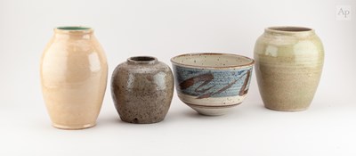 Lot 162 - DEREK CLARKSON (1928-2013); a stoneware...