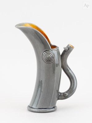 Lot 612 - WALTER KEELER (born 1942); an earthenware jug...
