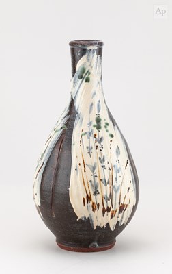 Lot 265 - JIM MALONE (born 1946); a lobed stoneware...