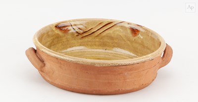 Lot 150 - CLIVE BOWEN (born 1943); a slipware twin...