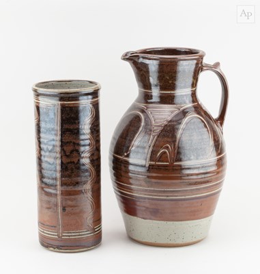 Lot 177 - DAVID FRITH (born 1943) for Brookhouse Pottery;...