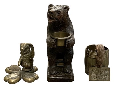Lot 370 - BLACK FOREST; an early 20th century carved...