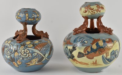Lot 522 - CHARLES H BRANNAM; a graduated pair of late...