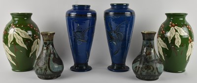 Lot 523 - CHARLES H BRANNAM; a pair of late 19th/early...