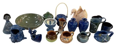 Lot 534 - CHARLES H BRANNAM; eighteen pieces of late...