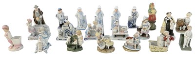 Lot 590 - A collection of twenty-two early 20th century...