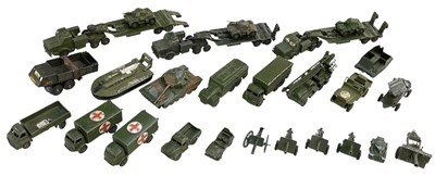 Lot 493 - DINKY TOYS; a collection of vintage model...