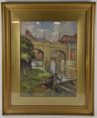 Lot 256 - ELIZABETH STYRING NUTT (1870-1946); oil on...