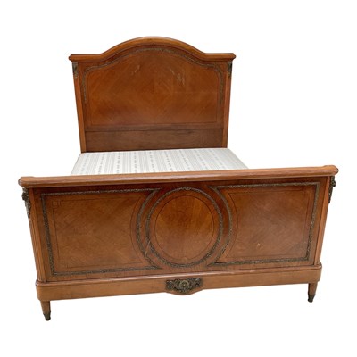 Lot 1233 - A Louis XVI style French oak and gilt brass...