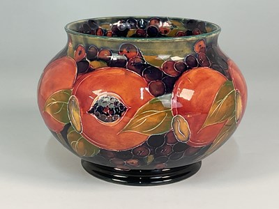 Lot 178 - MOORCROFT; a 'Pomegranate' pattern vase,...