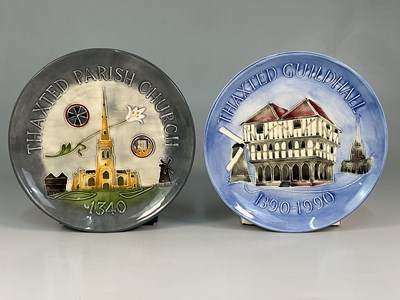 Lot 305 - MOORCROFT; a 'Thaxted Parish Church 1340'...