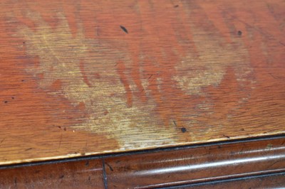 Lot 43 - A Victorian mahogany inverted breakfront...