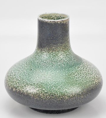 Lot 293 - RUSKIN; a good high fired elephant foot shaped...