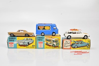 Lot 2020 - CORGI; three boxed model vehicles, 471...