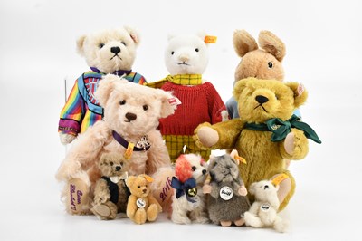 Lot 2059 - STEIFF; a collection of bears comprising of...