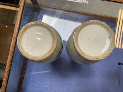 Lot 259 - A pair of 19th century Chinese Famille Rose...