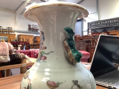 Lot 259 - A pair of 19th century Chinese Famille Rose...