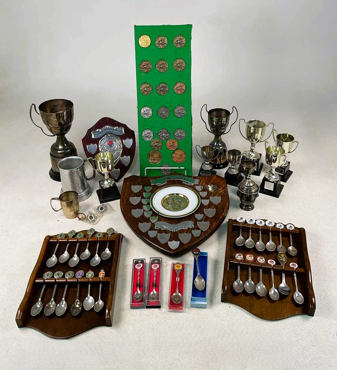 Lot 37 - A quantity of gardening trophies and awards,...