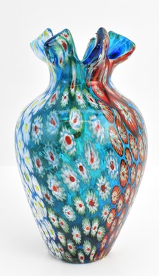 Lot 314 - MURANO; a piccola art glass vase with...