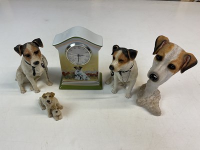 Lot 51 - A collection of Jack Russell items, comprising...