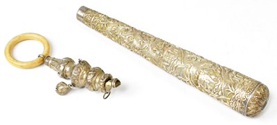 Lot 540 - COLEN HEWER CHESHIRE; a Victorian hallmarked...