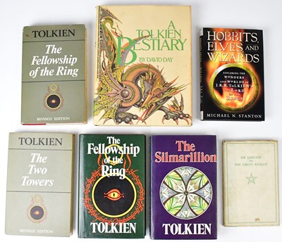 Lot 502 - TOLKIEN; six titles, comprising two copies of '...