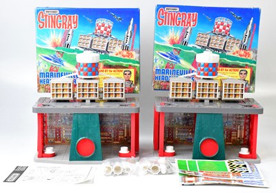 Lot 355 - STINGRAY; two boxed Matchbox 'Marineville...