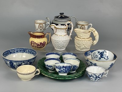 Lot 243 - A quantity of English and Continental ceramics,...