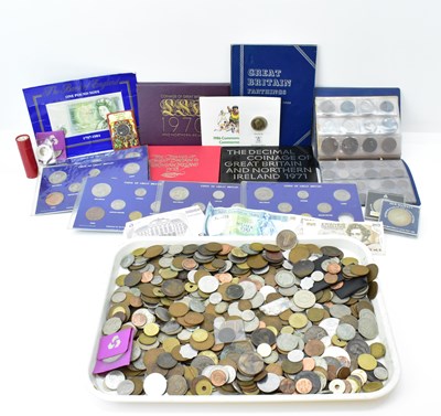 Lot 560 - Various mixed coin packs, albums of loose...
