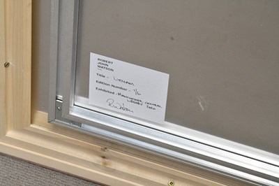 Lot 32 - ROBERT JOHN WATSON; photograph on sheet metal,...