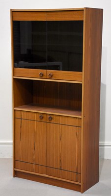 Lot 40 - A mid-century Danish rosewood veneered display...