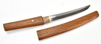 Lot 1052 - A Japanese tanto, probably late Koto/early...