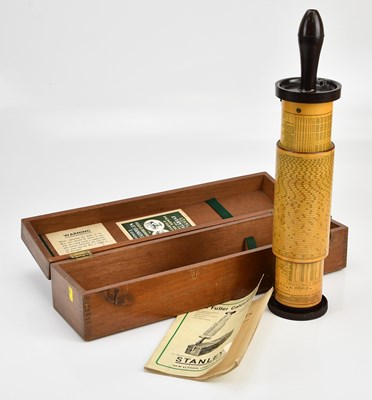 Lot 400 - STANLEY; a cased Fuller calculator, with booklet.