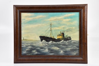 Lot 1097 - M DREWRY; oil on board, ‘Saint Romanus, Hull...