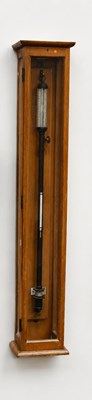 Lot 408 - An early 20th century Fortin mercury barometer...