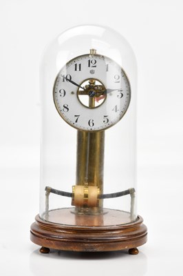 Lot 349 - BULLE; an early 20th century electric mantel...