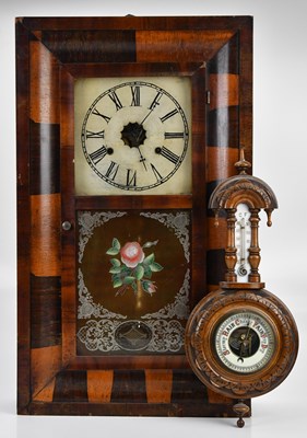 Lot 387 - An early 20th century American rosewood wall...