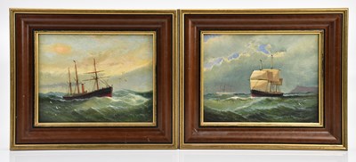 Lot 1089 - 19TH CENTURY ENGLISH SCHOOL; a pair of oils on...