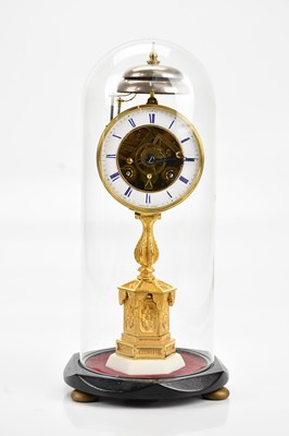 Lot 340 - A late 19th century French ormolu quarter...