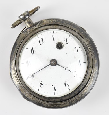 Lot 1045 - A Georgian silvered metal and tortoiseshell...