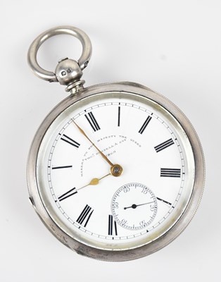 Lot 1086 - THOMAS RUSSELL & SON; a hallmarked silver key...