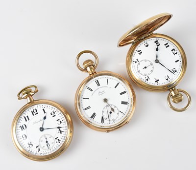 Lot 1052 - LANCASHIRE WATCH COMPANY; a crown wind open...