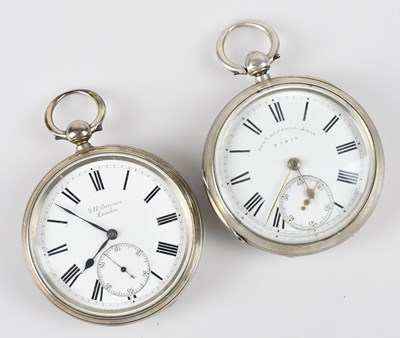 Lot 1056 - THOMAS RUSSELL & SON; a hallmarked silver open...
