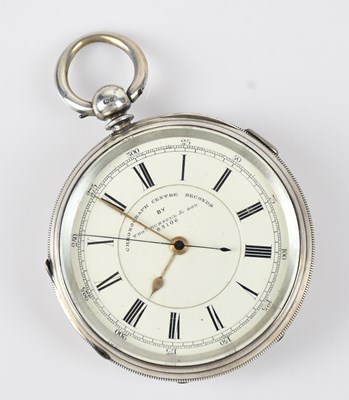 Lot 1055 - THOMAS RUSSELL & SON; a hallmarked silver key...