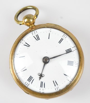 Lot 1033 - JAMES ASPDIN, LEEDS; a good 18th century gilt...